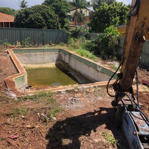 1600 pool demolition